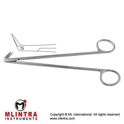 Diethrich-Potts Vascular Scissor Angled 60° - Ultra Delicate Blade Stainless Steel, 18 cm - 7" Diethrich-Potts Vascular Scissor Angled 60° - Ultra Delicate Blade Stainless Steel, 18 cm - 7"